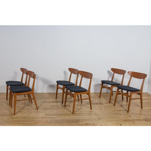 1960s Mid-Century Model 210 Dining Chairs from Farstrup Møbler, 1960s, Set of 6 For Sale - Image 5 of 18