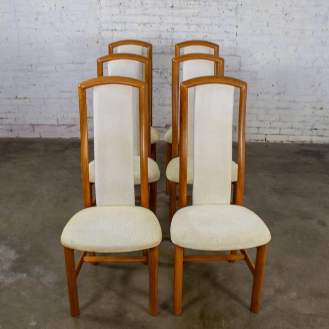 Mid-Century Modern Late 20th Century Scandinavian Modern Teak Dining Chairs by Skovby Furniture Set of 6 For Sale - Image 3 of 18