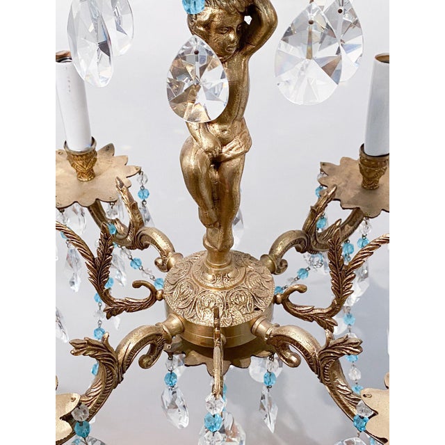 Vintage Spanish Bronze Chandelier Chairish