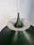 Metal Radius Pendant Lamp in Dark Green by Erik Balslev for Fog & Mørup, Denmark, 1970s For Sale - Image 7 of 9
