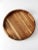 Vintage Round Wood Serving Tray For Sale - Image 9 of 10