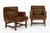 Brown Pair of Mid-Century Brown Velvet Lounge Chairs Attributed to Edward Wormley, 1960s For Sale - Image 8 of 17