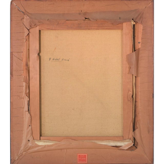 Anonymous, Portrait of a Lady, Early 20th Century, Oil on Canvas For Sale - Image 10 of 14