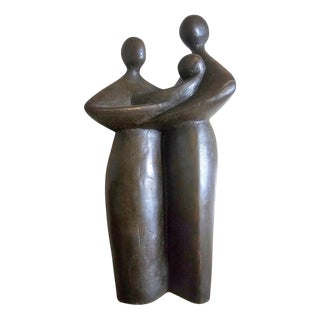 Bronze Family with Child Figures, 1960s For Sale