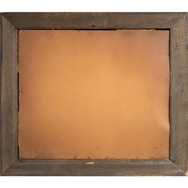 Nicolas De Corsi, A Coastal Strip, Oil Painting on Canvas, Framed For Sale - Image 4 of 5