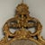 Wood Italian Rococo Giltwood Wall or Console Mirror, Distressed For Sale - Image 7 of 7