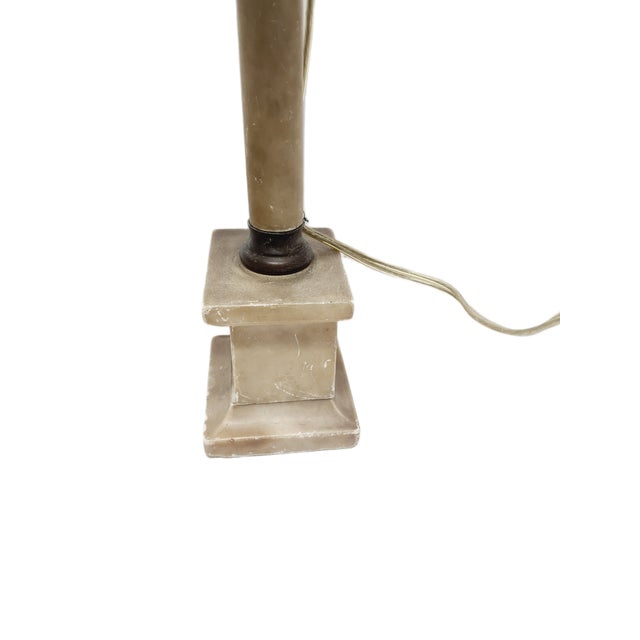 Mid-Century Modern Art Deco Bedside Lamp, Belgium, 1950s For Sale - Image 3 of 9