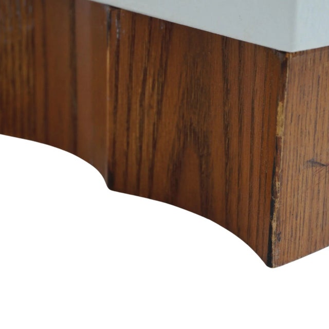 Wood Waterfall Coffee Table, 1970s For Sale - Image 7 of 7