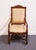 French Provincial Hekman Furniture Cherry Louis XV French Provincial Contemporary Style Dining Arm Chair 7-2225 For Sale - Image 3 of 11