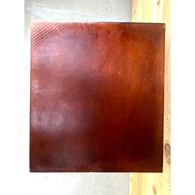 Vintage Handcrafted Mosaic Glass Parrot Tray For Sale - Image 6 of 7