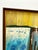 Various Artists Paul Bowen Vintage 1990's Provincetown Modernist " Untitled Blue Trees " Original Signed Framed Mixed Media Painting For Sale - Image 4 of 18