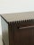 W40 D15 H42 Striking vintage Art Deco cocktail cabinet with a sculptural stepped silhouette, rounded corners, and...