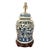 Porcelain Jar Lamp Playing Foo Dogs For Sale