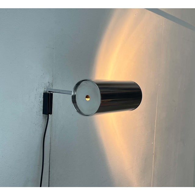 Mid-Century Modern German Space Age Minimalist Swivel Wall Lamp from Staff Leuchten, 1960s For Sale - Image 18 of 18