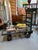 Vintage Industrial Iron Rolling Cart, Unattributed Design, USA, 1960 For Sale - Image 10 of 10