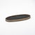 Oval Tray in Black Shagreen With Bronze Patina Brass by Kifu Paris For Sale In Los Angeles - Image 6 of 7