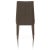 Aurora Dark Wenge Dining Chairs, Umber Leather, Set of 2 For Sale - Image 12 of 13