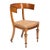 Brown Austrian Biedermeier Beechwood and Mahogany Klismos Side Chair, Circa 1830 For Sale - Image 8 of 14