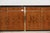 Brown Vintage Modernist Sideboard Sideboard in Burl and Brass, 1970s For Sale - Image 8 of 12