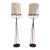 Pair of Tony Paul Designed Floor Lamps, Hb Architectural Lighting, 1990s For Sale