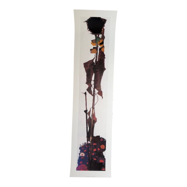 Egon Schiele (1890-1918), Sunflowers Ii, 1909, Printed in Italy For Sale