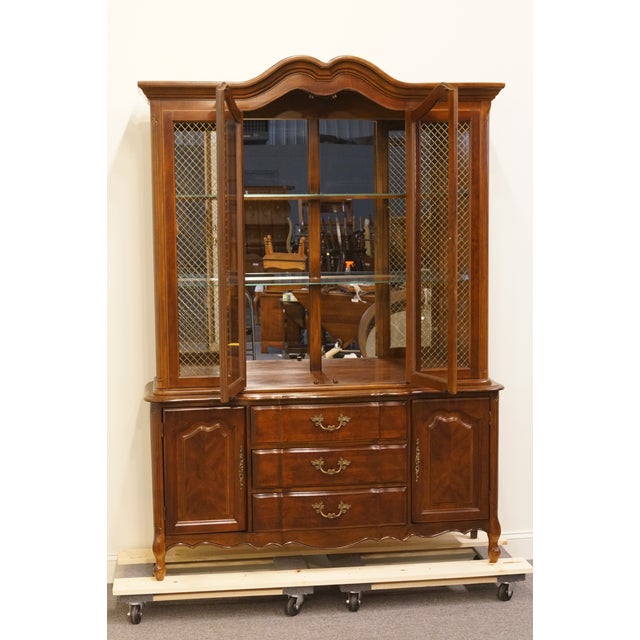 20th Century French Provincial Bernhardt Furniture Lighted China