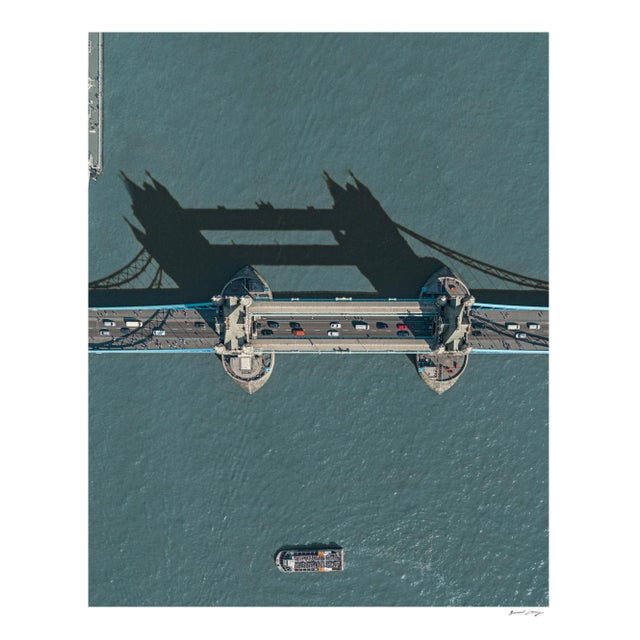 Edition aerial views – bernhard lang image: "tower bridge" size b: 72 × 90 cm no. 1 of 10, limited edition fine art print...