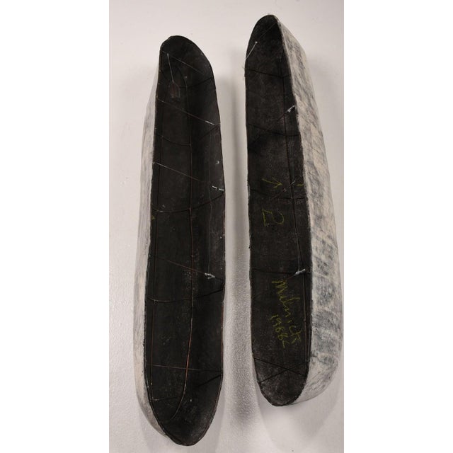 1980s Myron Melnick Elliptical Sculptural Pieces - Set of 4 For Sale - Image 6 of 8