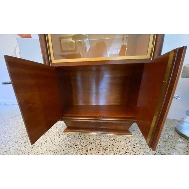 French Art Deco 1930s Christian Krass Style Display Cabinet For Sale - Image 10 of 13