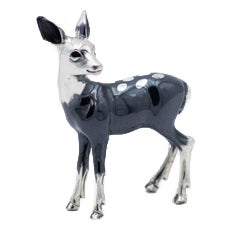 Bambi in Nickel Silver For Sale