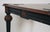 Wood Late 20th Century Hooker Furniture Ebonized Leather Games Table & Four Cowhide Armchairs For Sale - Image 7 of 17