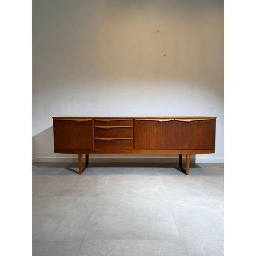 Mid-Century Modern British Stonehill Sideboard in Teak For Sale - Image 4 of 6