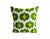 Velvet Silk Cushion Cover with Floral Design, 2000s For Sale - Image 11 of 11