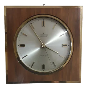 Vintage German Wall Clock Ato-Mat S from Junghans, 1960s