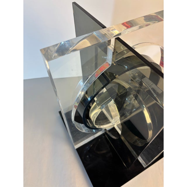 1970s Miriam Blanc Lucite Sculpture For Sale - Image 10 of 11