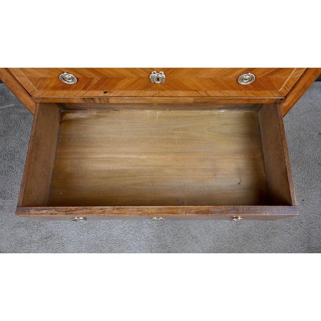 Louis XVI Style Marquetry Commode, 1900s For Sale - Image 14 of 18