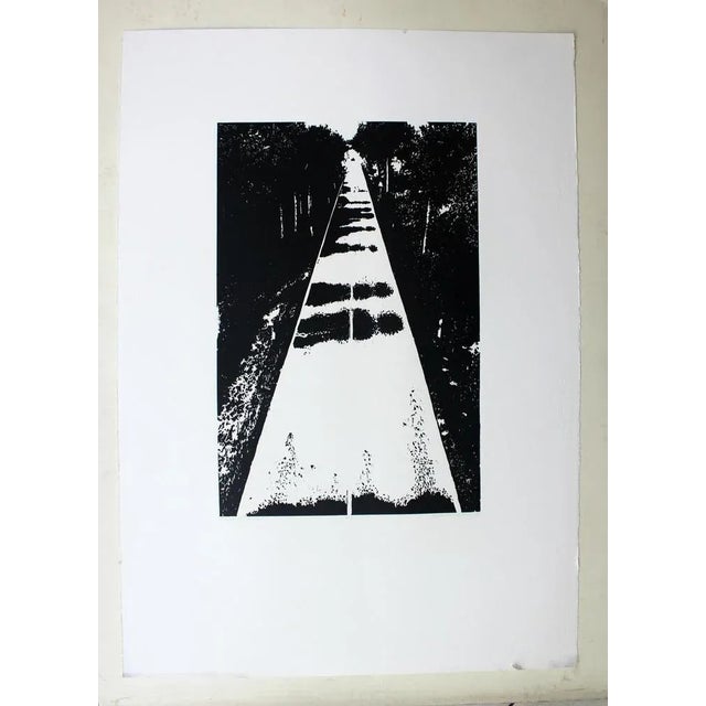 Contemporary Jolanta Babicz, A Company in Travels, 2011, Linocut For Sale - Image 3 of 4