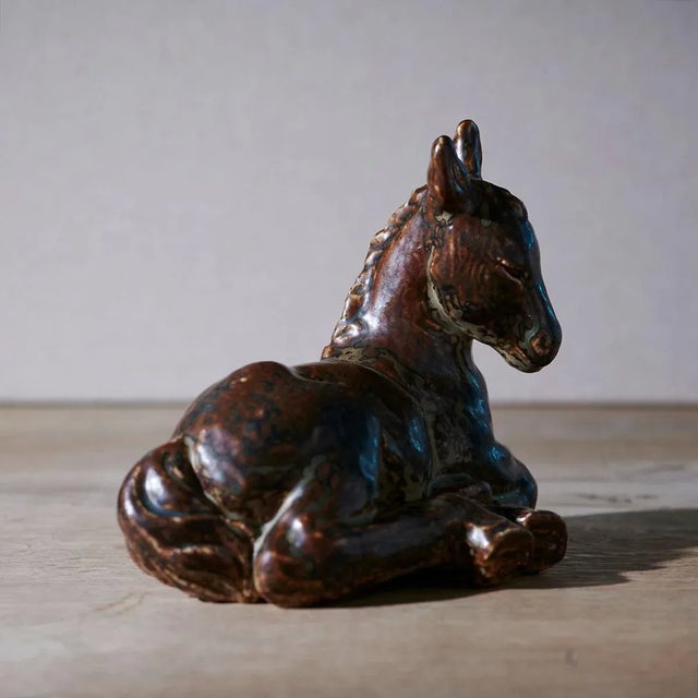 Foal by Knud Kyhn for Royal Copenhagen For Sale - Image 6 of 8