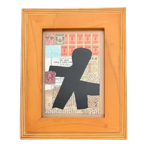 Contemporary Original Wayne Cunningham Abstract Collage