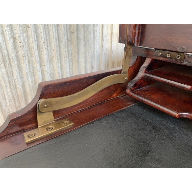 Late 19th Bureau Antique Cartonnier Sliding Top for Hidden Storage For Sale - Image 13 of 18