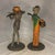 19th Century Antique Spelter Musician Candlesticks: Cold Painted Caricature Pair For Sale - Image 5 of 10