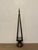 Contemporary Global Views Co Open Obelisk Bronze Lamp For Sale - Image 3 of 6