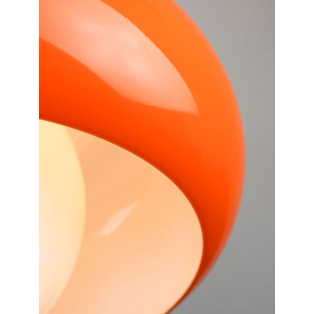 Orange Large Space Age Orange Best Pendant from Guzzini, 1970s For Sale - Image 8 of 18
