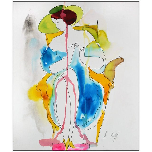 Contemporary Late 20th Century All By Myself, Linda Le Kinff For Sale - Image 3 of 5