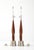 1960's Mid-Century Modern Chrome and Walnut Table Lamps by Laurel For Sale In New York - Image 6 of 10