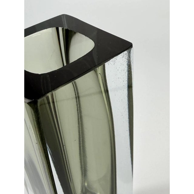 Italian Modernist Sommerso Murano Glass Vase from Mandruzzato, 1970s For Sale - Image 9 of 10