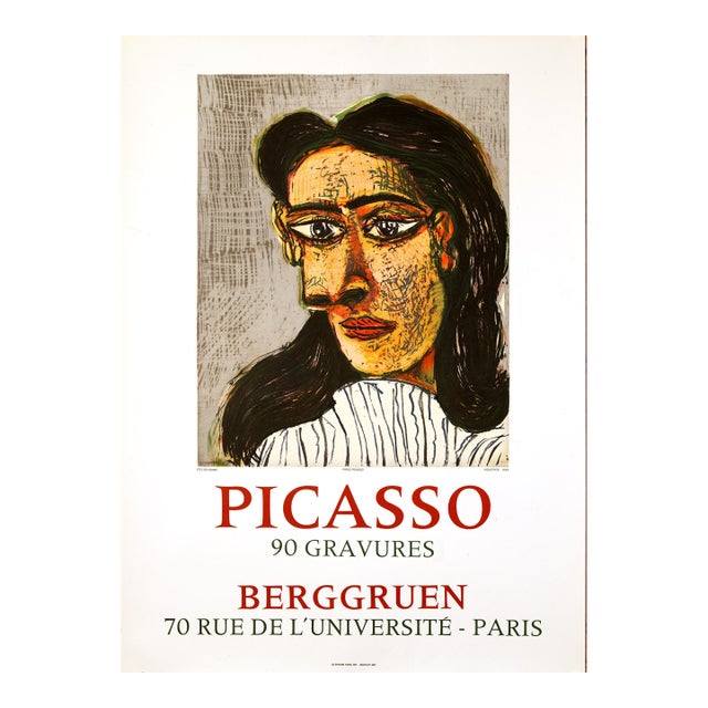 Tete De Femme III (Dora Maar) — Berggruen — 90 Gravures — Pablo Picasso — 1971 For Sale