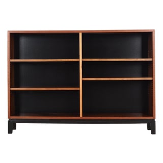 Danish Walnut Bookcase, 1970s For Sale