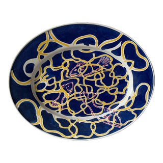 Massive Museum Edition Platter by Artist Robert Llimós, 1997 For Sale