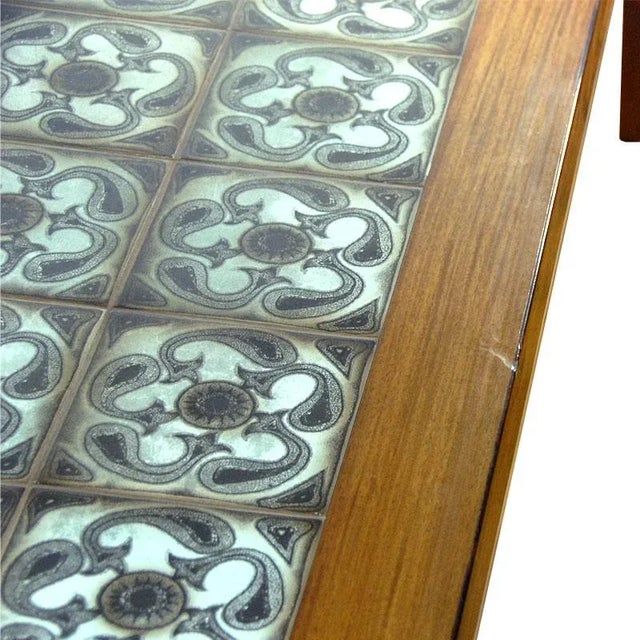 Vintage Danish Rosewood Coffee Table by Nils Thorsson & Severin Hansen for Haslev, 1960s For Sale - Image 6 of 12